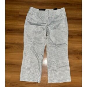Womens NWT Express Editor Low Rise‎ Casual Crop Pants